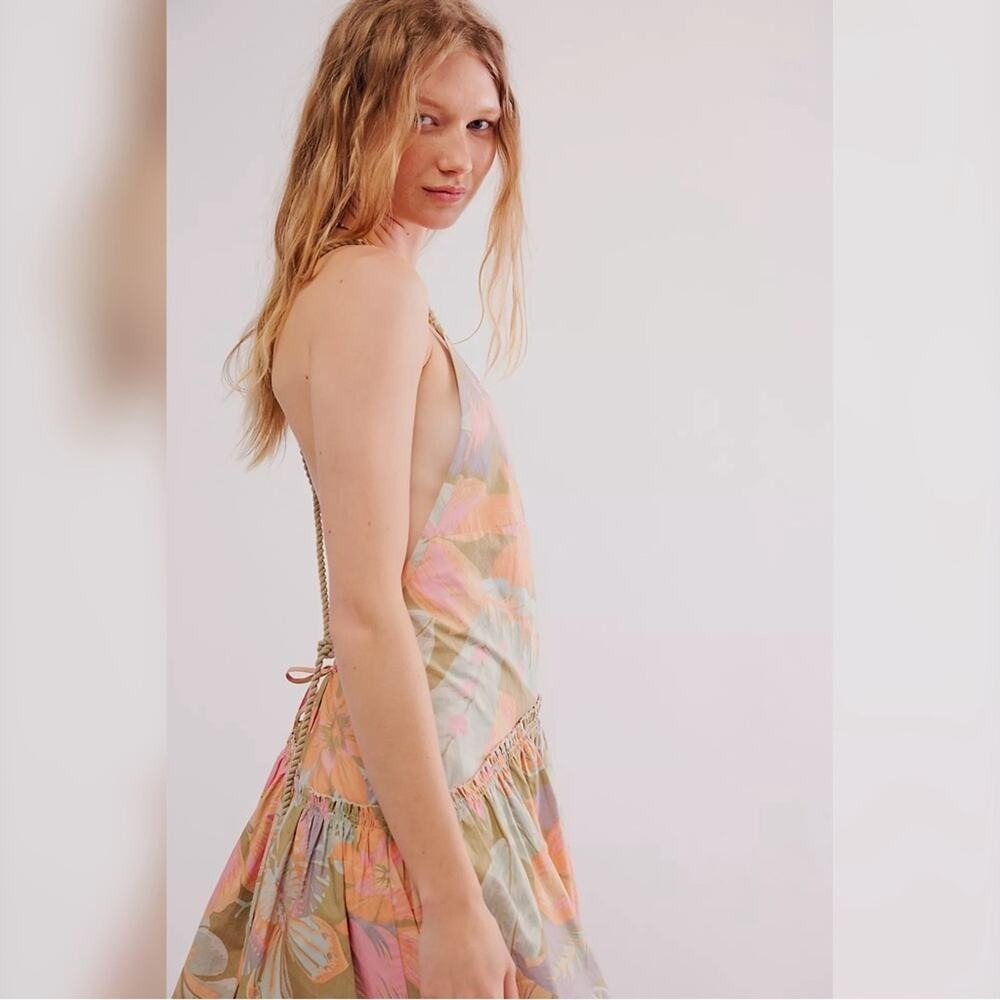 Free People Deserted Island Mini Dress XS NWOT‎ - Picture 3 of 8